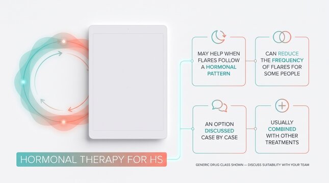 Hormonal therapy for HS