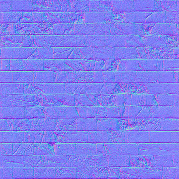 Medieval Tile Floor Normal Map