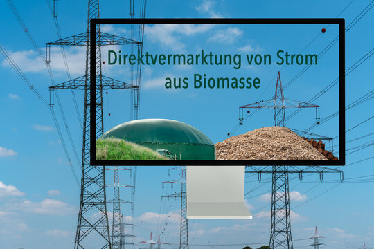 Direktvermarktung von Strom aus Biomasse
