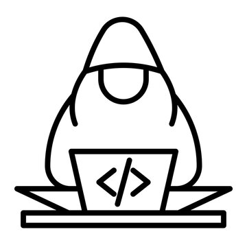 Hack Code Vector Icon