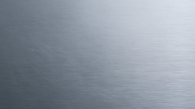 Brushed Metal Texture Background with Gradient Light