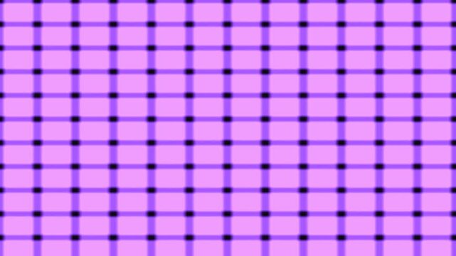 Crosshatch lines scrolling in opposite directions, purple
