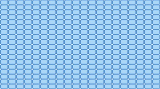 Crosshatch lines scrolling in opposite directions, pale blue