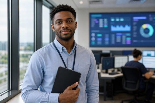Hospital Command Center Healthcare Operations Analyst Portrait