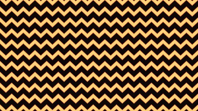 Chevron pattern scrolling upward, warm orange
