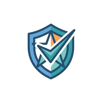 Shield Icon with Checkmark Symbol