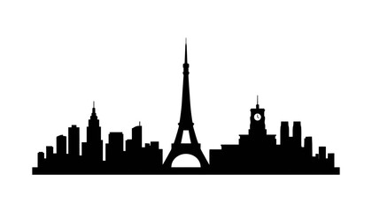 Naklejka premium Liverpool city skyline silhouette vector illustration featuring famous landmarks including the liver building ferris wheel and cathedral isolated on white background