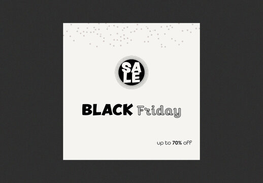 Black Friday Template Simple Design