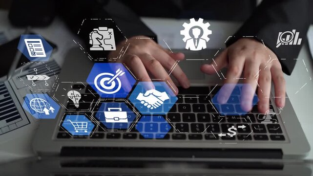 B2B strategy and technology transforming business-to-business operations, optimizing communication, and enhancing market efficiency with digital B2B tools and innovation. Funnel