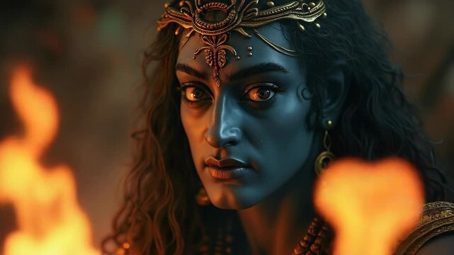 lord shiva parvathy concept.