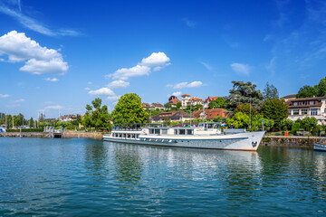Fototapeta premium Altstadt, Murten, Schweiz 