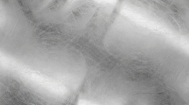 Seamless flat lay full frame macro photograph of silver texture