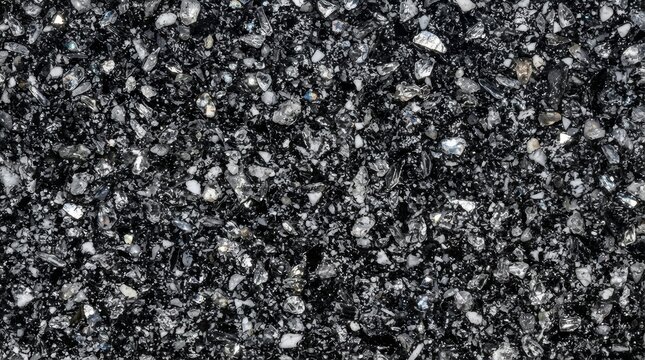 Seamless macro texture of gravel aggregate