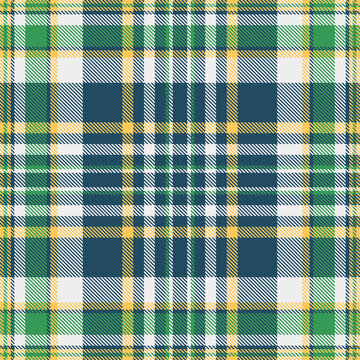Repeatable madras check pattern blends blue cyan teal shades, dense intersecting cords, open windowpane spacing, heritage textile character, and minimal styling for web banners, packaging, apparel.