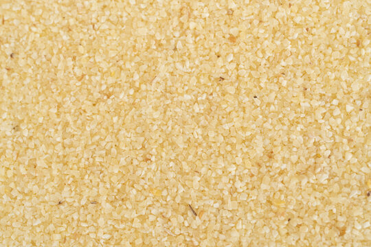 Wheat semolina flour textured background