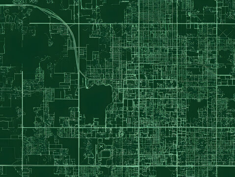 Gainesville, Florida map background