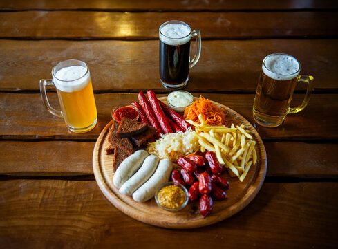 Beer and Sausage Feast.