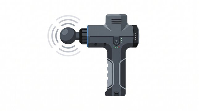 Modern Percussion Massage Gun for Muscle Recovery, Sports Fitness and Post-Workout Wellness