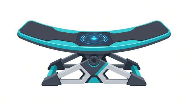 Modern Balance Training Board with Stability Indicator for Functional Fitness, Coordination and Exercise