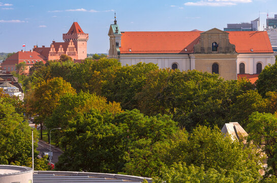Historic Architecture and Green Urban Landscape in Poznan, Poland