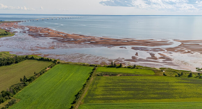Farmland, Prince Edward Island, Canada. 