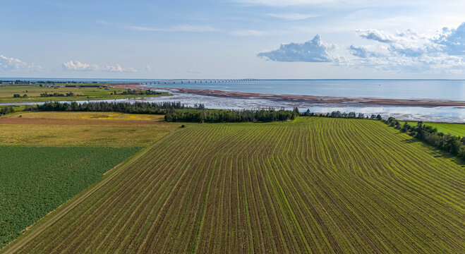 Farmland, Prince Edward Island, Canada. 
