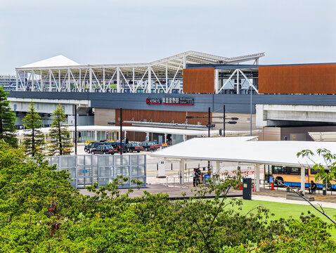 北大阪急行電鉄　箕面萱野駅の風景