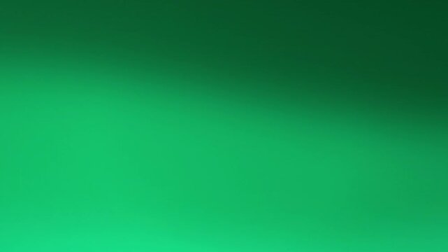 Mint green light sweeps across a dark forest green gradient