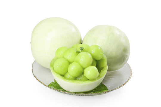 Fresh Green Melons and Fruits from Shandong China - Healthy Organic Produce Display