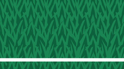Fototapeta premium Football Turf Texture Vector Background Illustration