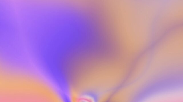 Soft abstract fluid gradient background with pastel purple and peach wave patterns