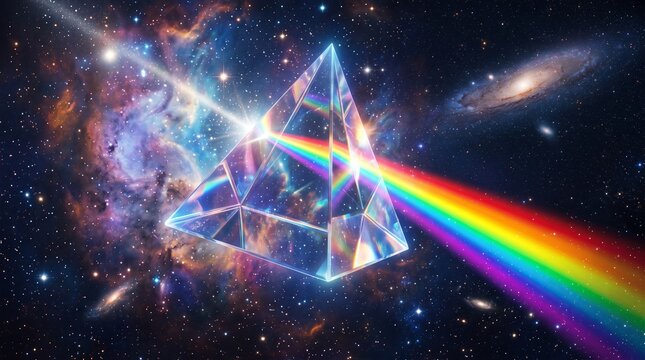 Cosmic light prism