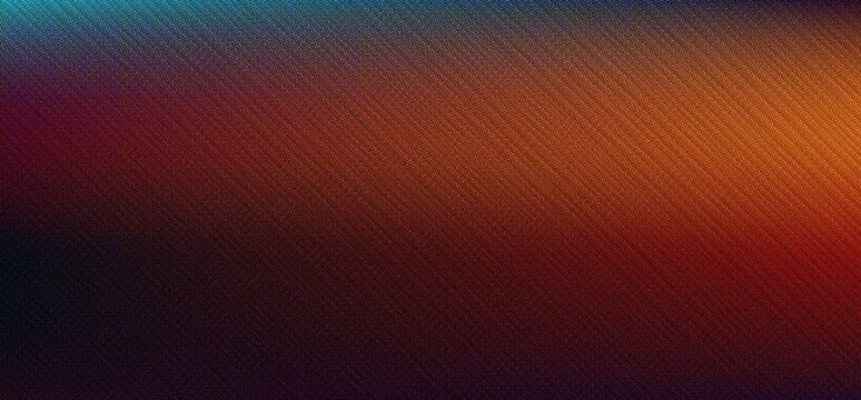 Abstract halftone dot pattern gradient background with vibrant blue orange and red color transition