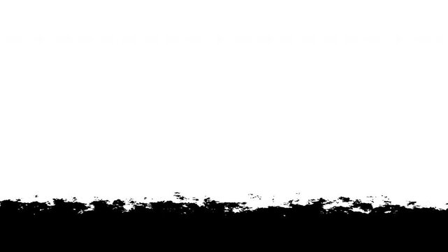 brush paper transition overlay with alpha channel and green screen. suitable for video editing, motion graphics, transitions, artistic presentations, and creative projects.