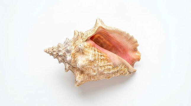 sea shell isolated on white