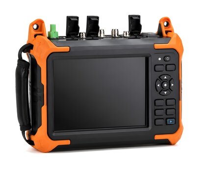 Rugged OTDR Tester for Fiber Optic Network Fault Location Cable Analysis Installation and Maintenance Diagnostics