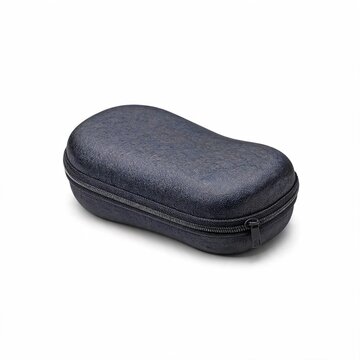 Premium Protective Smart Glasses Case with Hard Shell Design Isolated on White