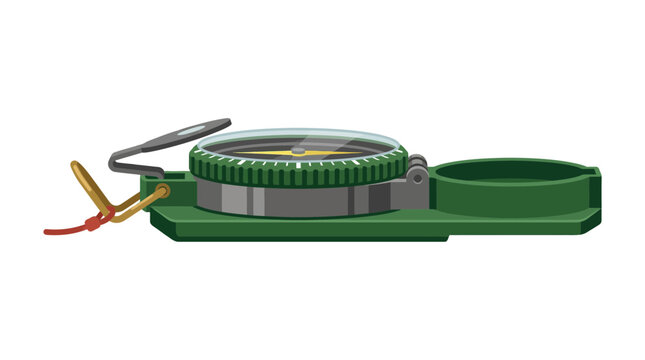 Green navigation compass tool