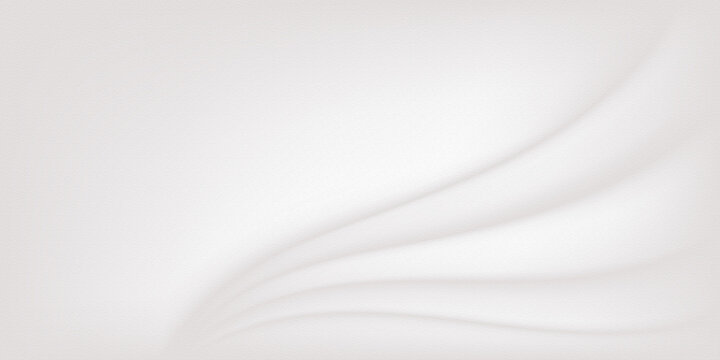 Abstract minimalist white wave silk background
