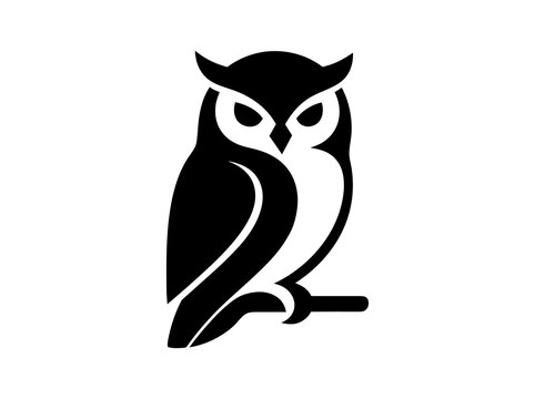 vector illustration of a owl