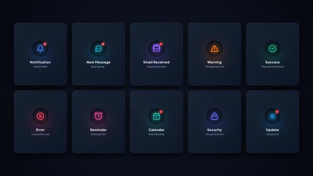 App Notification Icons