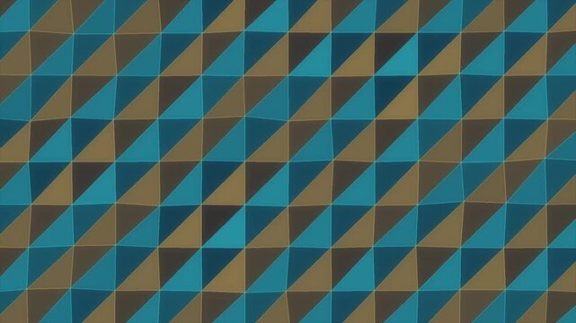 Abstract geometric pattern with colorful diamond shapes in motion