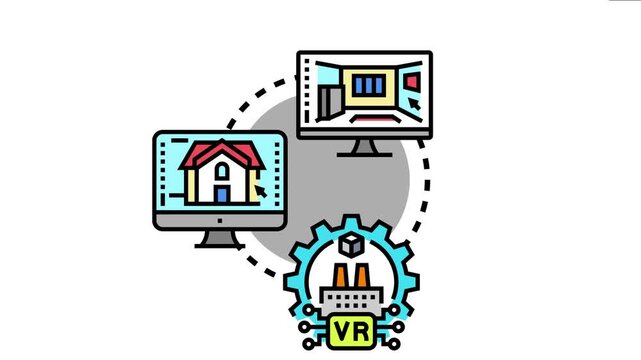 3d modeling rendering process involving creating virtual architectural designs. Visualizing interior spaces