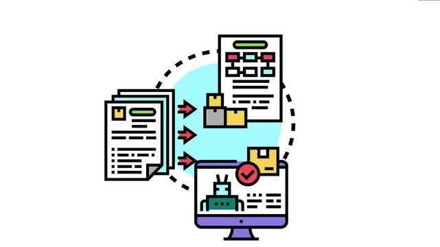 System automating purchase requested order approval. Inventory management. And shipment tracking