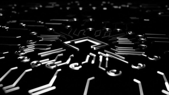 electronic circuit board with processor