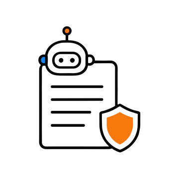 Customs documentation logistics icon vector