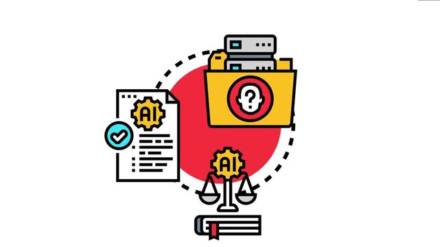 Artificial intelligence governance concepts policy documentation, data management, and ethical considerations, ensuring fairness and responsible technology implementation
