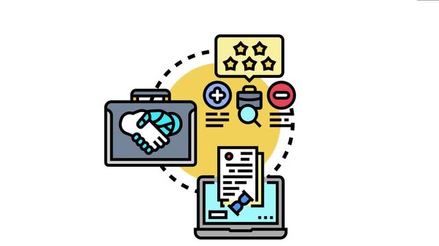 Businesses evaluating performance and setting objectives through strategic partnerships, digital reporting, and feedback mechanisms, ensuring transparent results and continuous improvement