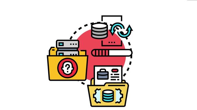 Accountable data handling concept for responsible information management. Emphasizing secure processing. Privacy protection