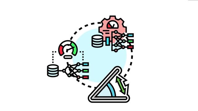 Artificial intelligence algorithms enhancing data models, improving precision and performance through iterative process optimization for better analytical outcomes and predictive capabilities